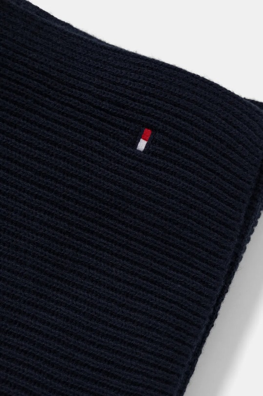 Kapa i šal s dodatkom kašmira Tommy Hilfiger AM0AM12937 mornarsko plava
