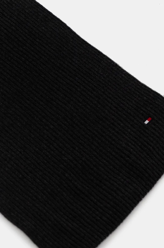 Kapa i šal s dodatkom kašmira Tommy Hilfiger AM0AM12937 siva