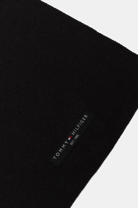Pamučna kapa i šal Tommy Hilfiger AM0AM13132 crna