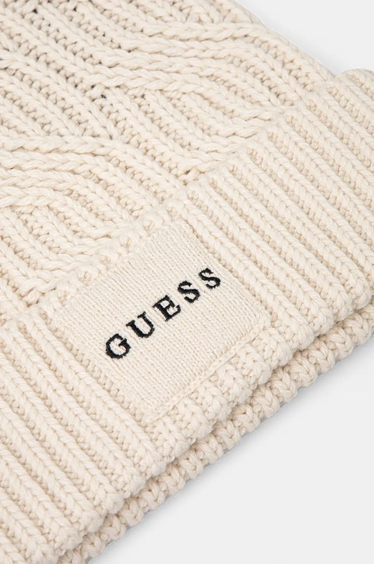 Accesorii Guess caciula din amestec de lana CABLE BEANIE M4BZ10.Z3HD1 bej