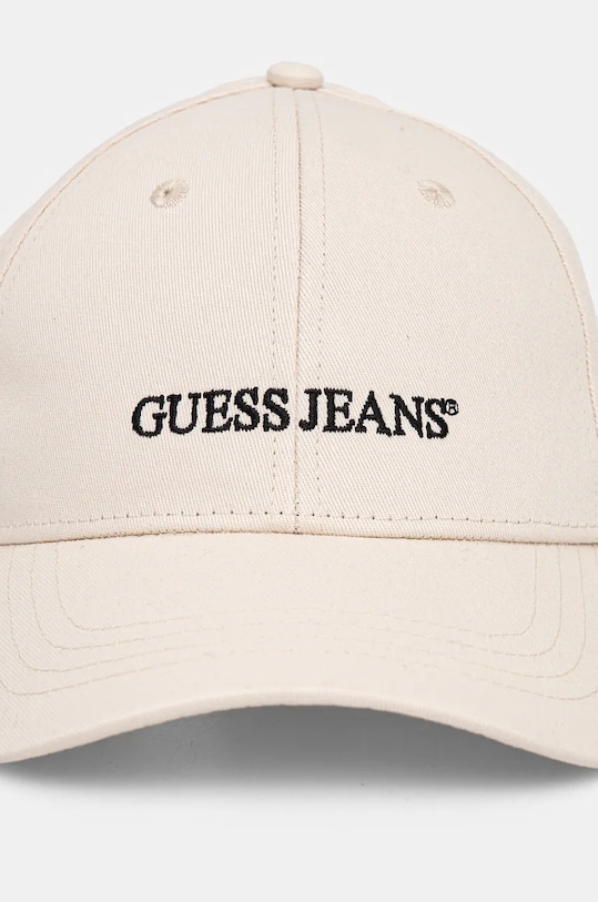 Бавовняна бейсболка Guess Jeans M4BZ26.WF8V1 бежевий SS25
