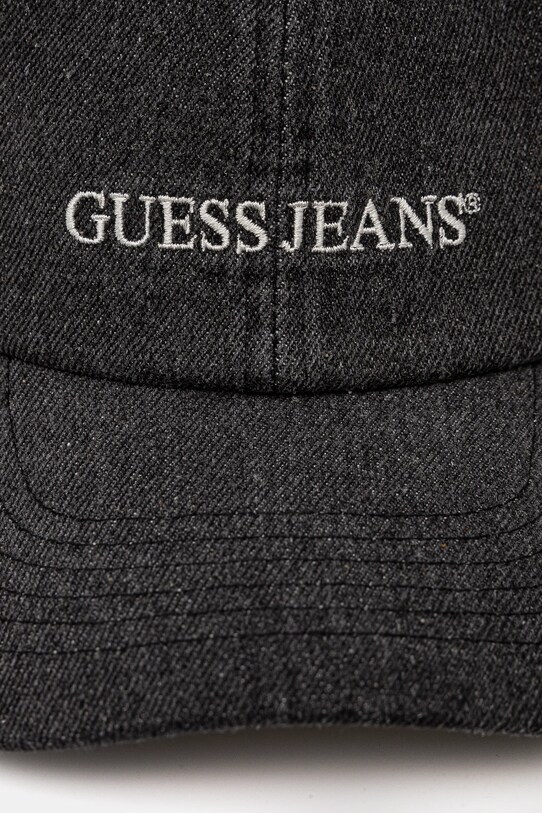 Guess Jeans czapka z daszkiem bawełniana M4BZ26.WF8V1 szary SS25