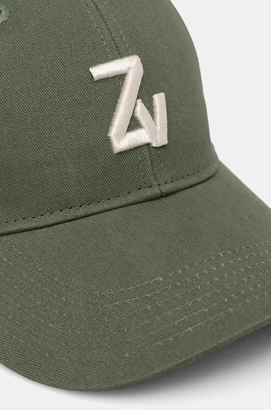 Doplňky Bavlněná baseballová čepice ZADIG&VOLTAIRE OMHT00002 zelená