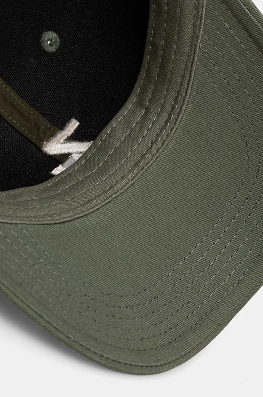 Bavlněná baseballová čepice ZADIG&VOLTAIRE zelená OMHT00002