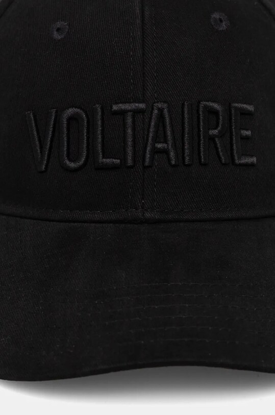 Аксесуари Бавовняна бейсболка ZADIG&VOLTAIRE OMHT00001 чорний