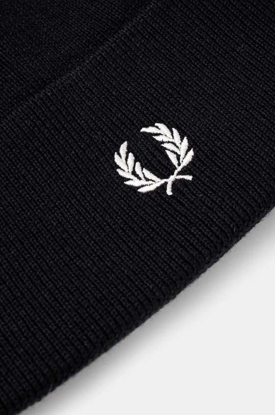 Fred Perry wool beanie Classic Beanie C8161.T05 navy AW24