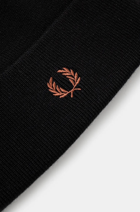 Fred Perry berretto in lana Classic Beanie C8161.X56 nero AW24
