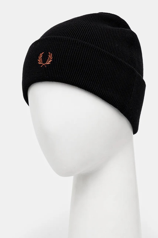 Accessori Fred Perry berretto in lana Classic Beanie C8161.X56 nero