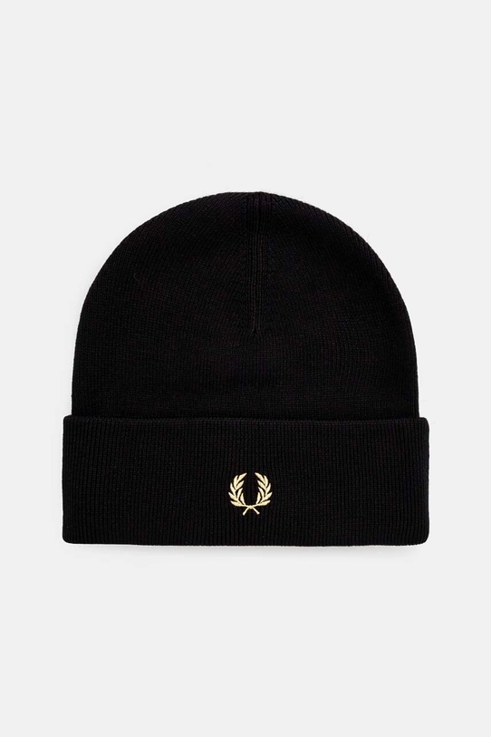 Fred Perry beanie Classic Beanie cotton black C8161.157