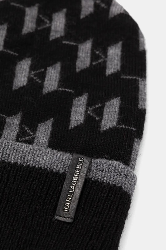 Karl Lagerfeld sapka 246M3420 fekete AW24