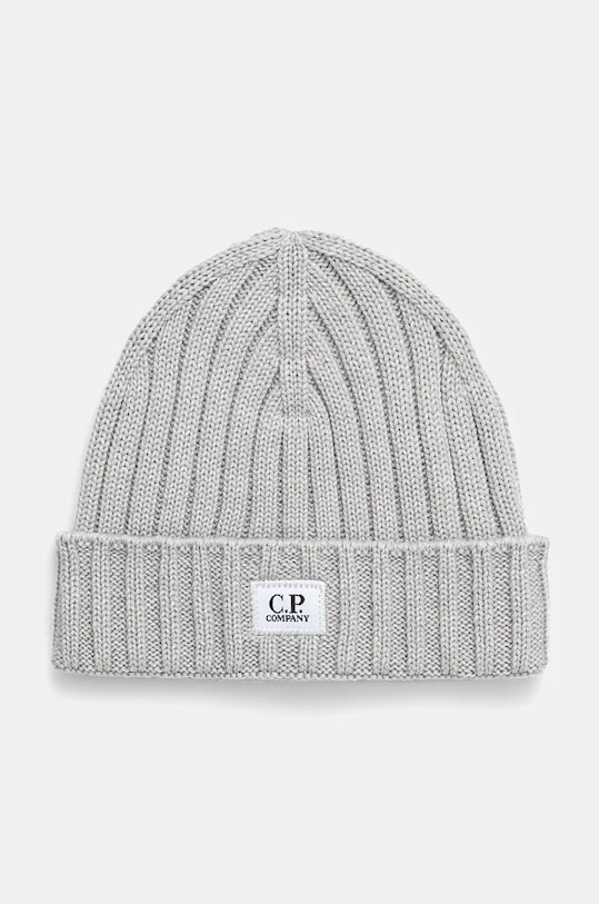 C.P. Company berretto lana grigio 17CMAC120A005509A