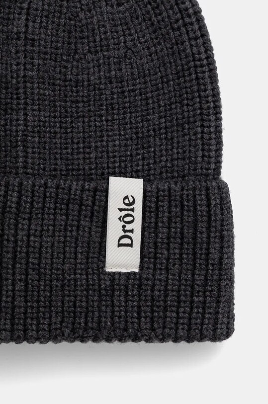 Drôle de Monsieur caciula de lana Le Bonnet DrUle E.BN100.WO007.DGR gri AW24