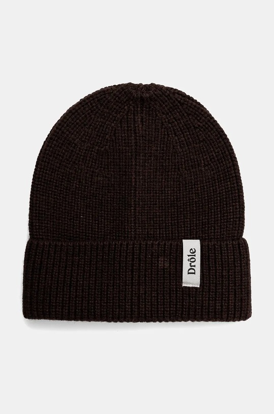 Drôle de Monsieur caciula de lana Le Bonnet DrUle uni maro E.BN100.WO007.BN