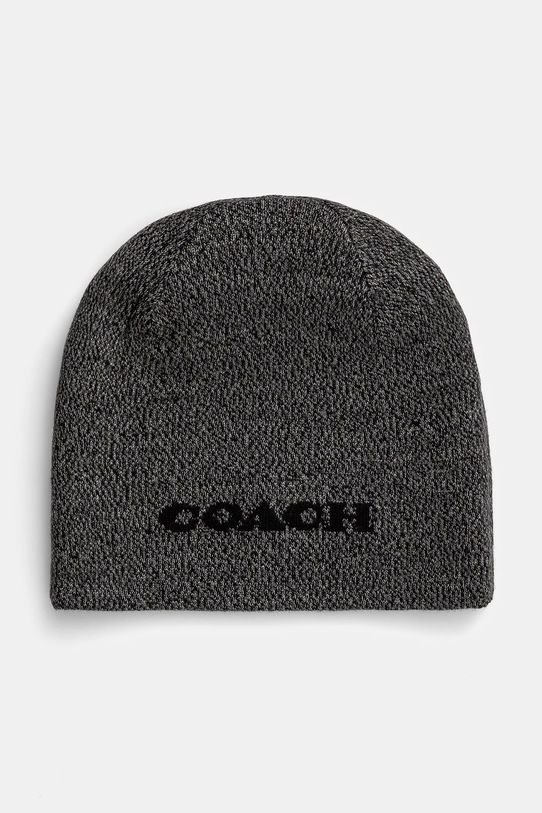 Coach czapka dwustronna 29CX872 szary AW24