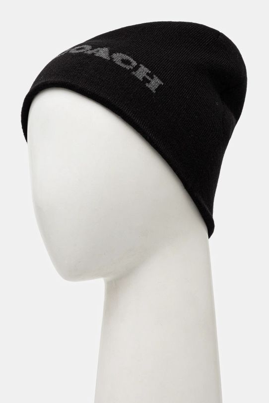 Coach beanie cu doua fete negru 29CX872