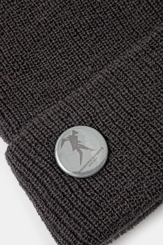 Μάλλινο σκουφί Engineered Garments Wool Watch Cap 24F1H037 γκρί AW24