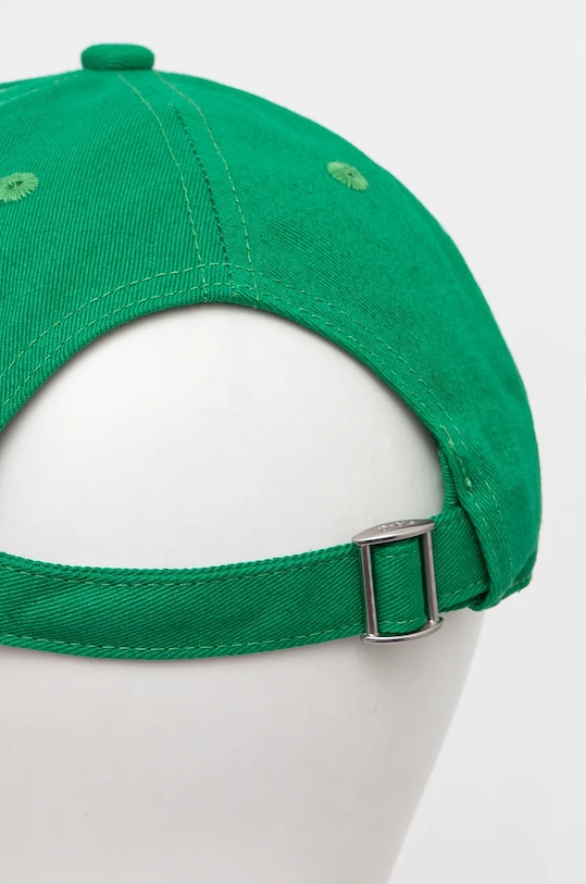 Drôle de Monsieur cotton baseball cap La Casquette Slogan E.CP151.CO138.GN green AW24