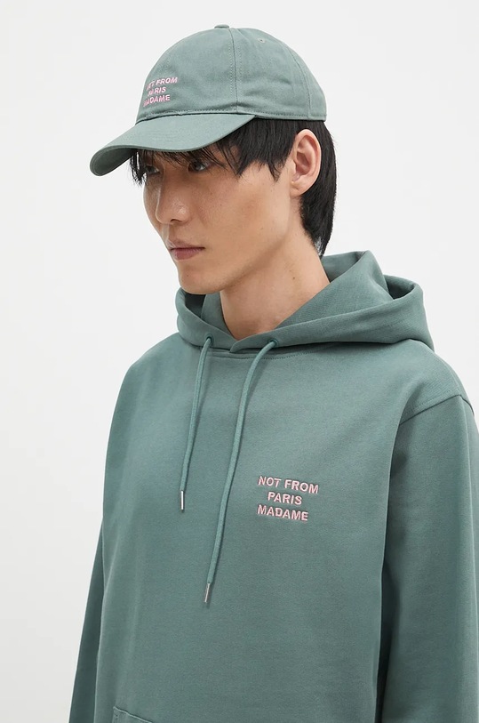 Drôle de Monsieur cotton baseball cap La Casquette Slogan E.CP151.CO138.WG