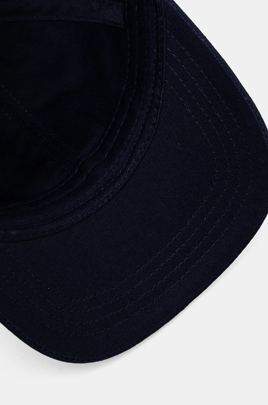 Accesorii Drôle de Monsieur șapcă de baseball din bumbac La Casquette Slogan Fleurs E.CP153.CO138.DNY bleumarin