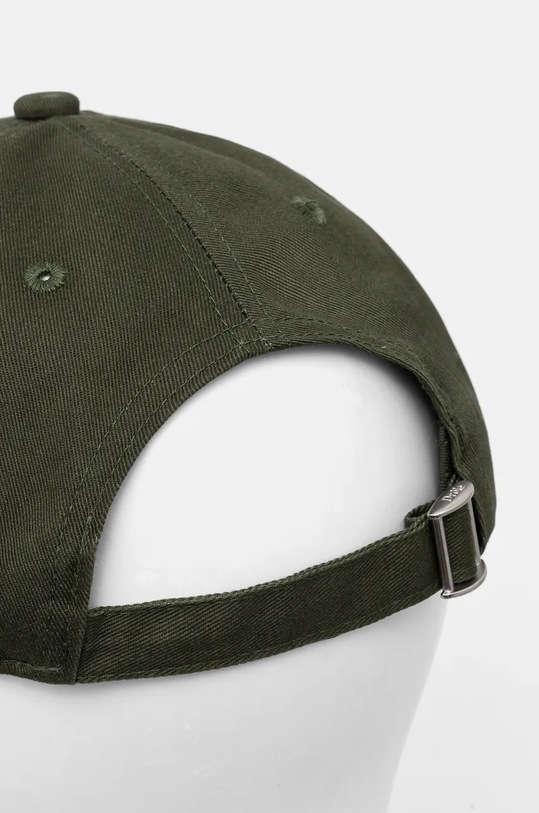 Bavlnená šiltovka Drôle de Monsieur La Casquette Slogan Fleurs E.CP153.CO138.KK zelená AW24