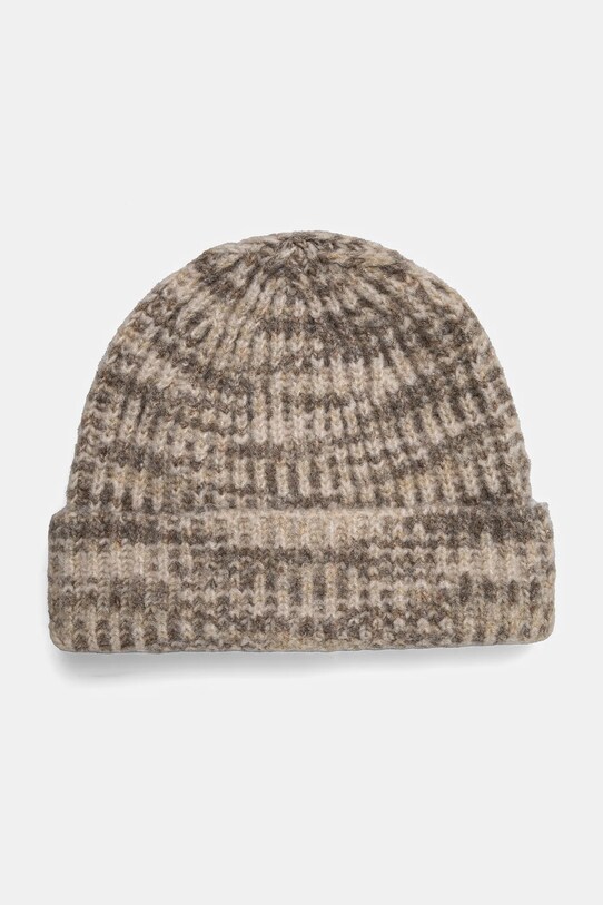 Шапка с вълна Abercrombie & Fitch с вълна бежов KI112.4146.412