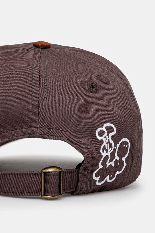 Doplňky Bavlněná baseballová čepice Butter Goods Bugs 6 Panel Cap BG243801 fialová
