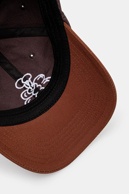 Bavlněná baseballová čepice Butter Goods Bugs 6 Panel Cap fialová BG243801