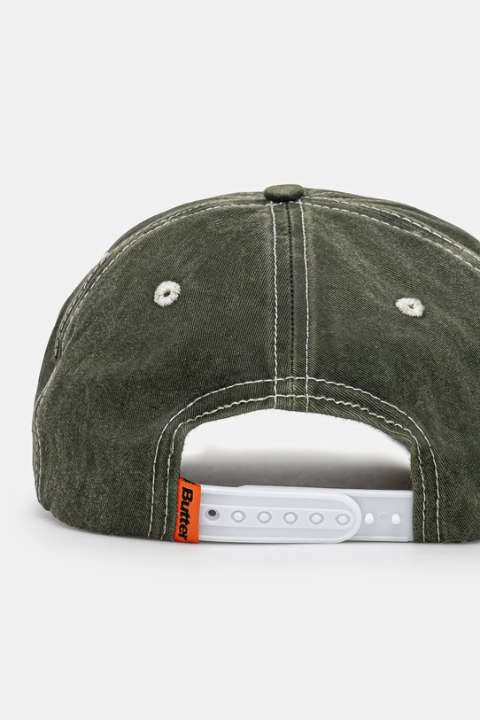 Accesorii Butter Goods șapcă de baseball din bumbac Jive Pinch Front Cap BG243803 verde