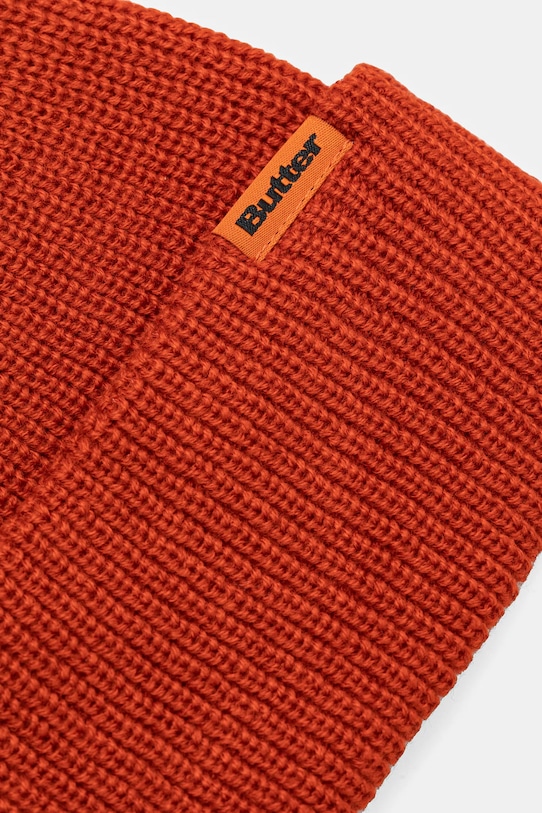Шапка Butter Goods Tall Wharfie Beanie BG243811 красный AW24