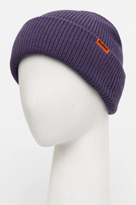 Аксессуары Шапка Butter Goods Tall Wharfie Beanie BG243811 фиолетовой