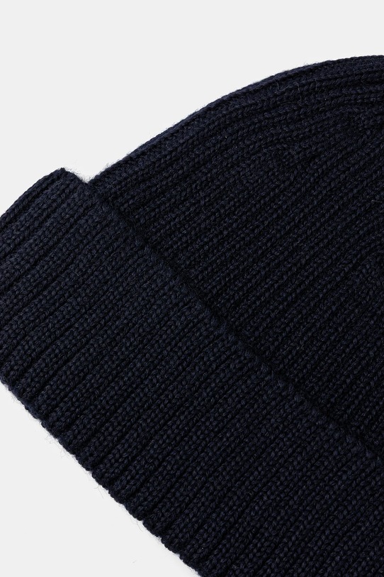 Accessories Maison Kitsuné wool beanie Bold Fox Head MM06111KT1022 navy