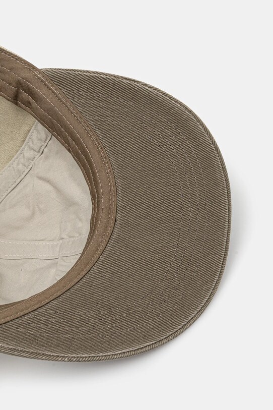 thisisneverthat czapka z daszkiem bawełniana x Gramicci Washed Coduroy zielony GM243WHWBC01