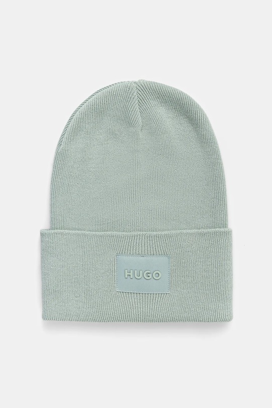 HUGO berretto in cotone medio spessore verde 50551508