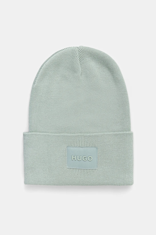 HUGO berretto in cotone medio spessore verde 50551508