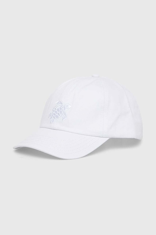 Vilebrequin șapcă de baseball din bumbac CAPSUN bumbac alb CSNU2401
