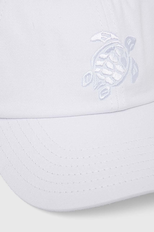 Vilebrequin șapcă de baseball din bumbac CAPSUN CSNU2401 alb AA00