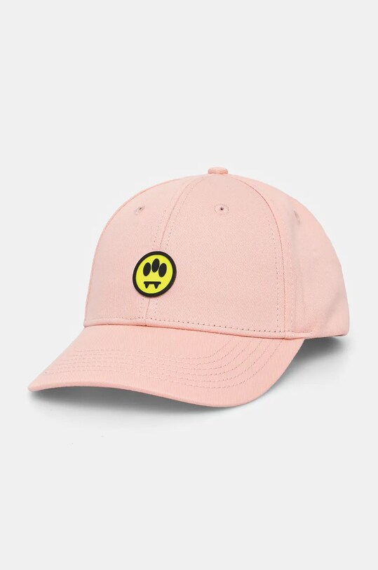 Bavlněná baseballová čepice Barrow bavlna růžová F4BWUABC027