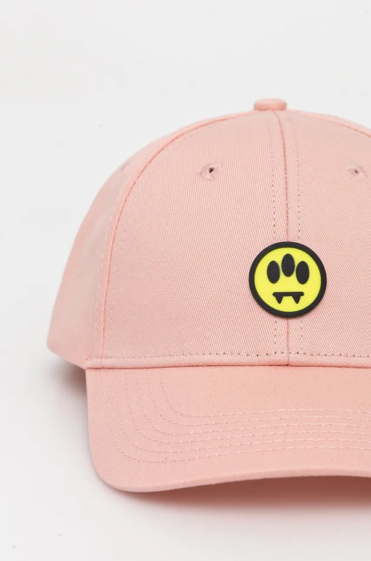 Bavlněná baseballová čepice Barrow F4BWUABC027 růžová AW24
