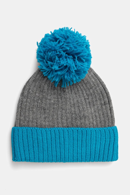 United Colors of Benetton berretto in misto lana misto lana blu 6LOWDA014