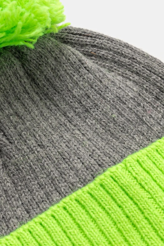 Аксесуари Шапка з домішкою вовни United Colors of Benetton 6LOWDA014 зелений