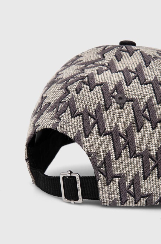 Doplňky Kšiltovka Karl Lagerfeld 245W3409 šedá