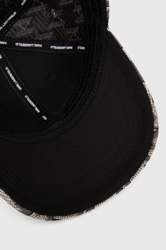 Kšiltovka Karl Lagerfeld šedá 245W3409