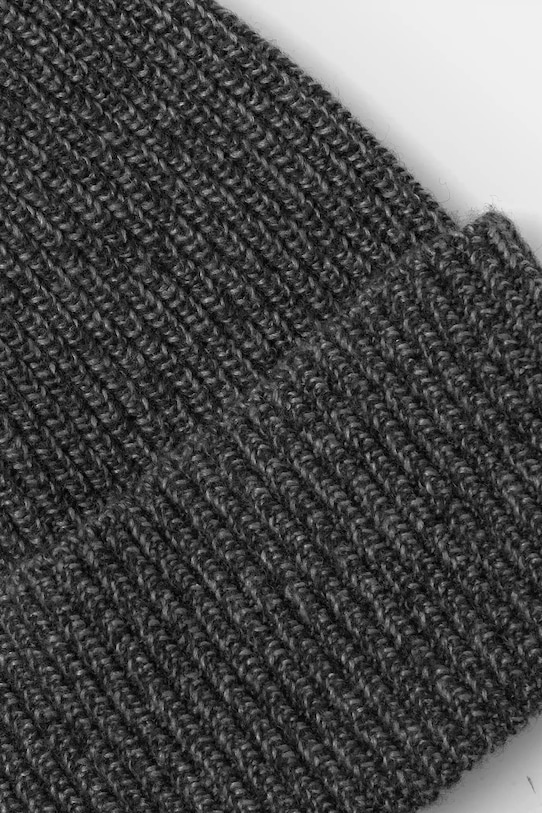 Akcesoria United Colors of Benetton czapka z domieszką wełny 1235UA00N szary