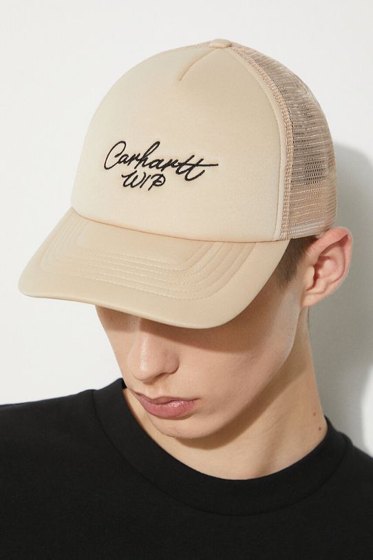 Carhartt WIP baseball cap Signature Trucker Cap I034024.2BKXX beige