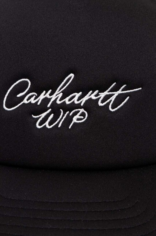 Carhartt WIP czapka z daszkiem Signature Trucker Cap I034024.0D2XX czarny AW24
