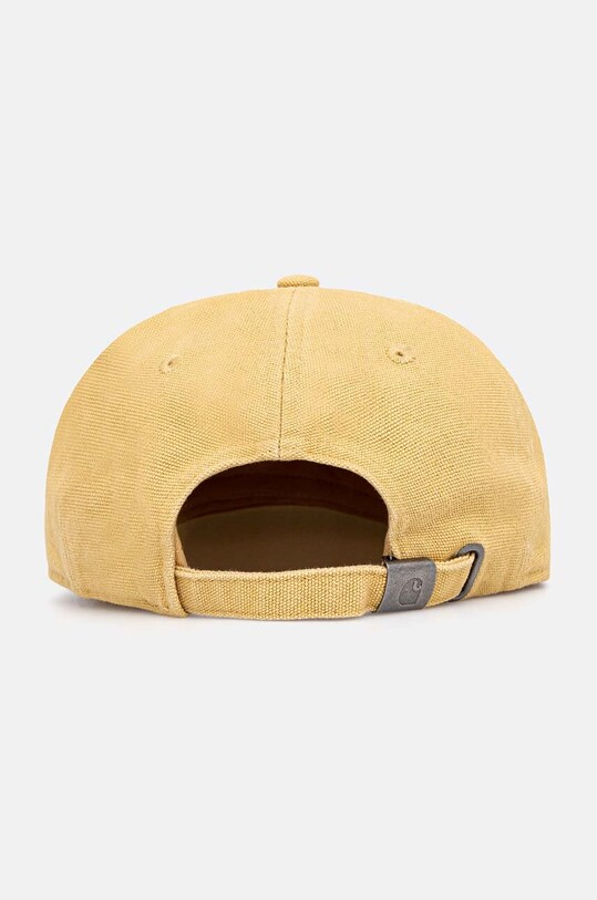 Аксесоари Памучна шапка с козирка Carhartt WIP Stamp Cap I033625.23FXX бежов