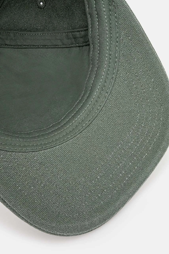 Βαμβακερό καπέλο του μπέιζμπολ Carhartt WIP Stamp Cap πράσινο I033625.2B1XX