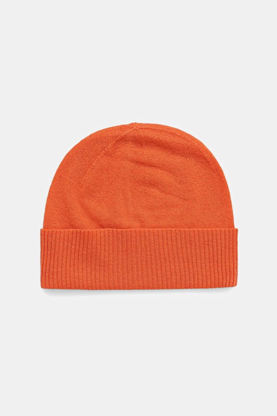 United Colors of Benetton czapka wełniana wełna pomarańczowy 1002DA010