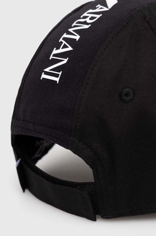 Accesorii EA7 Emporio Armani șapcă de baseball din bumbac 4F103.245117.00020 negru
