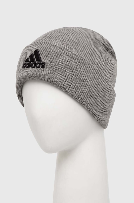 Čepice adidas IY7665 šedá AW24